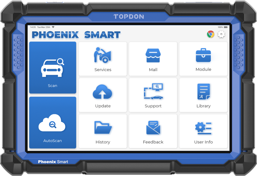 Escáner Topdon Phoenix Smart
